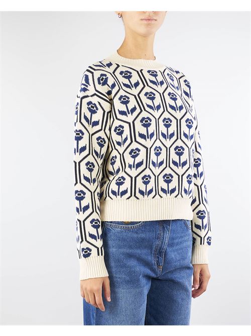 Jacquard cotton sweater Max Mara Weekend MAX MARA WEEKEND | Sweater | ODEON2